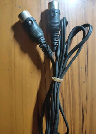 Шнур кабель СШ5 x СШ5(DIN5)-1 метр