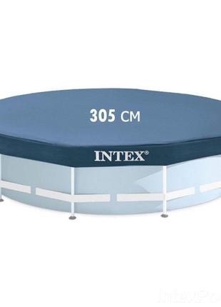 Тент для каркасного круглого бассейна Intex 28030, 305см