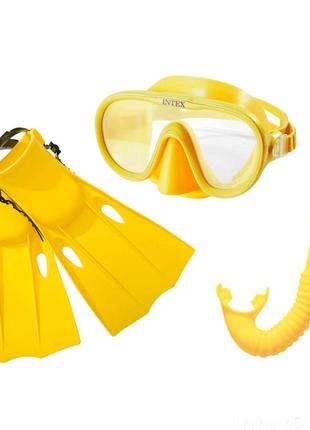Детский набор для плавания Intex 55655, от 8 лет, маска, трубк...