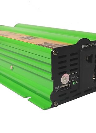 Перетворювач напруги авто інвертор Su-Kam 1000W, 12V-220В, роз...