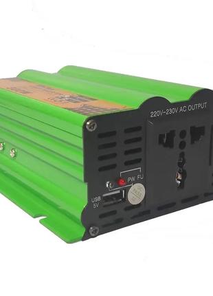 Перетворювач напруги авто інвертор Su-Kam 500W, 12V-220В, роз'...