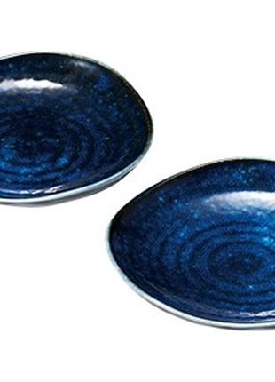 Набор посуды "Meguri Pottery" из 2-х треугольных тарелок