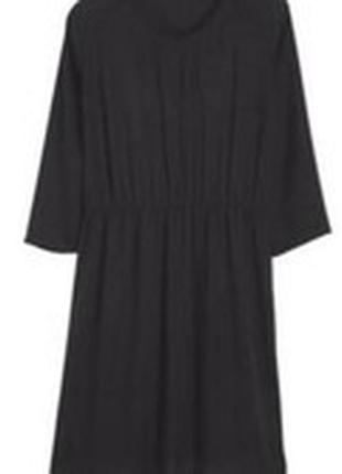 Ecmara новое черное платье в стиле casual