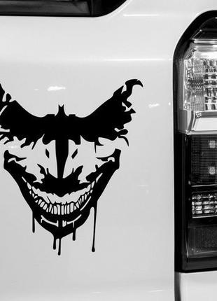 Виниловая наклейка на авто - Joker / Джокер #4
