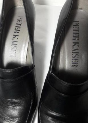 Стильные брендовые туфли peter kaiser, 37р