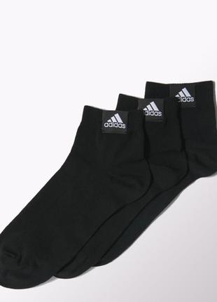 Носки adidas ankle plain thin 3pp, 3 пары в комплекте, артикул...