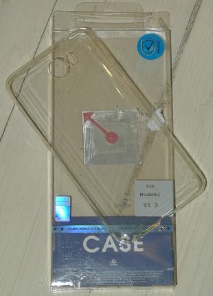 Чехол GlobalCase TPU Extra Slim для Huawei Y5 II светлый 0020
