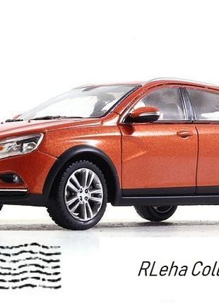 Lada Vesta SW Cross. Lada Dealer. Масштаб 1:43