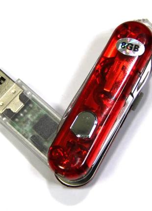 Флешка подарункова 8 GB "ніж-набір" сувенірна оригінальна