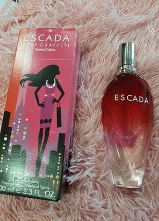 Хит! кокетливый парфюм-секси escada sexy graffiti limited edition