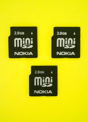 Карта памяти ПРОВЕРЕННЫЕ MiniSD 2 GB Nokia 6270 6288 n73