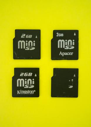 Карта памяти ПРОВЕРЕННЫЕ MiniSD 2 GB Apacer Kingston Nokia n73