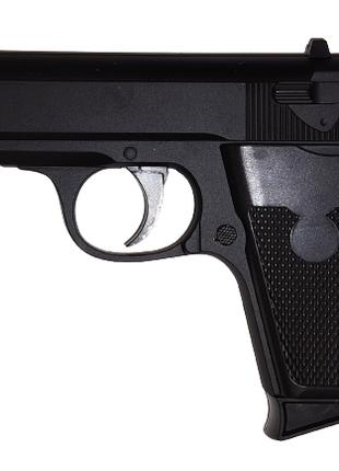 Страйкбольный пистолет ZM02 Walther PPK 6 мм черный