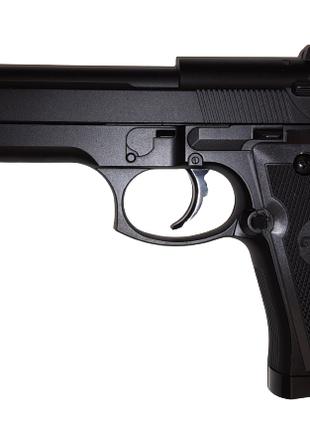 Страйкбольный пистолет ZM18 Beretta 92FS 6 мм черный