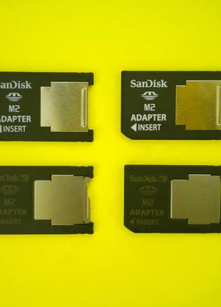 Адаптер переходник Sony M2 Memory Stick PRO Duo фото SanDisk