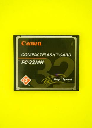 Карта памяти ПРОВЕРЕНА CF CompactFlash Canon 32 Mb