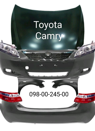 Бампер передний задний Toyota Camry