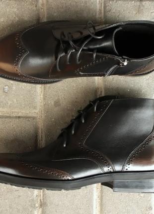 Мужские ботинки 41, 42, 45 размер Обувь Ikos коричневого цвета...