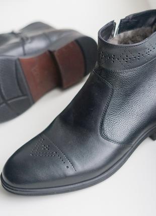 Зимняя обувь из натуральных материалов 41 и 44 размер ботинок