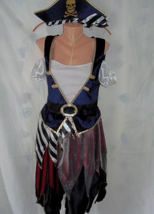 Карнавальна сукня,плаття піратки,розбійниці р.12-14,євро 40-42