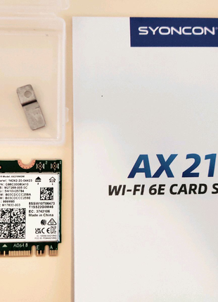 Wi-Fi адаптер для ноутбука Intel AX210