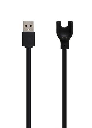 Кабель USB для Mi Band 2 Cable Черный