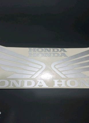 Наклейки на мотоцикл бак honda Хонда крила ангела