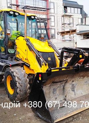 Послуга, оренда спецтехніки екскаватора-навантажувача JCB 3cx