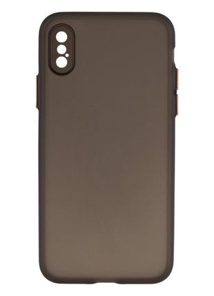 Силиконовый Чехол Ultra-thin Matte TPU with Frame для iPhone X...