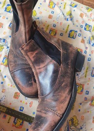 Італійські шкіряні черевики ботинки 43розмір