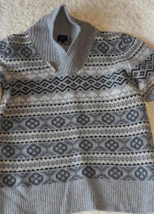 Пуловер, светр ,джемпер 100% шерсть
