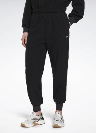Флисовые спортивные штаны reebok