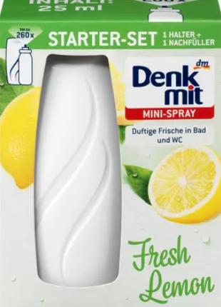 Denkmit Ароматизатор міні спрей OR Fresh Lemon, 25 мл