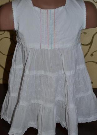 Пакет летних вещей на 1-2 года платье сарафан панамка шорты 5 ...