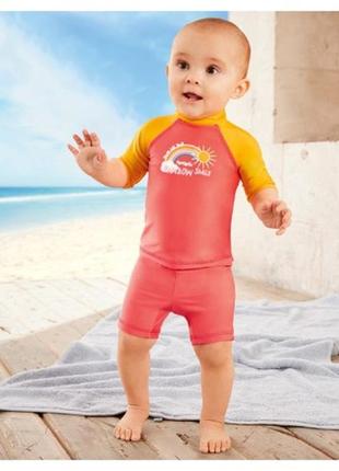 Купальный костюм купальник солнцезащитный lupilu новорожденным