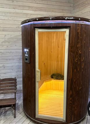 Модульная баня с електрической печкой, сауна