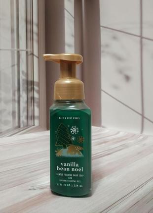 Пенное мыло vanilla bean noel от bath and body works