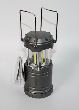 Підвісна кемпінгова лампа розкладний фонарик на батарейках