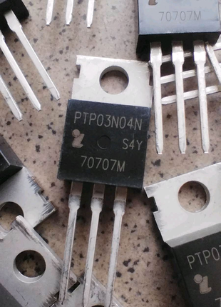 Транзистори PTP03N04N нові оригінал.