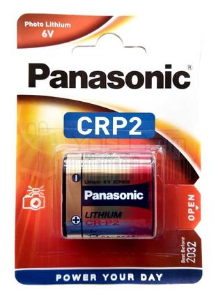 Батарейка фотолитиевая Panasonic CR-P2 6В