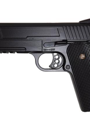 Страйкбольный пистолет Galaxy G.38 Colt M45A1 6 мм черный