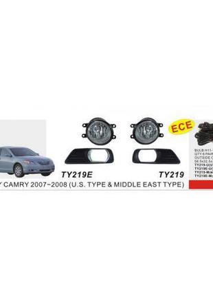 Фары доп.модель Toyota Camry 40 2006-09/TY-219Е-U/H11-12V55W/э...