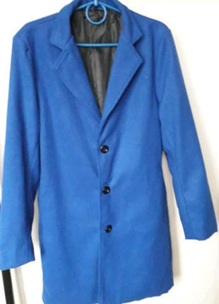 Пальто-піджак синій колір 50 р
