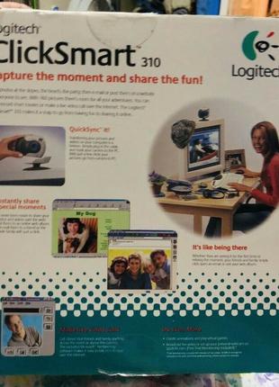 Веб камера Logitech clicksmart 420