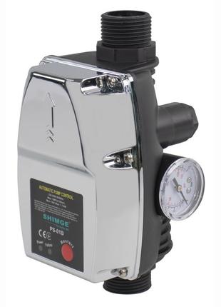 Контролер тиску SHIMGE PS-01B з манометром (1,1 кВт)