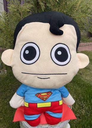 Большая объемная мягкая игрушка супермен супер мен superman