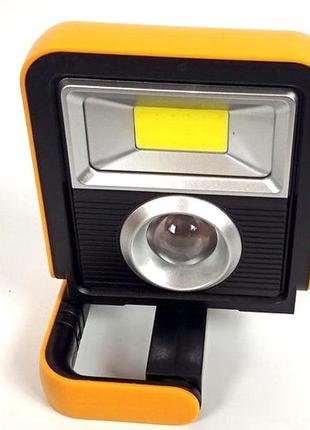 Прожектор ukc на солнечной батарее с power bank yd-888 желтый