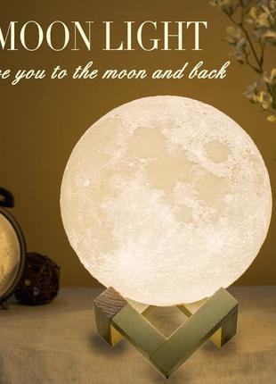 Настольная лампа Mydethun Moon, детский ночник,