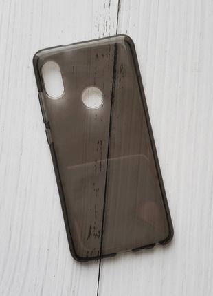 Чехол Xiaomi Redmi Note 5 для телефона серый силиконовый