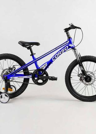 Двоколісний велосипед 20 дюймів для хлопчика CORSO Speedline M...